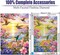 Diamond Painting Kits for Adults Beginners 5D Diamond Art Kits with Round Diamonds Gem Art Full Drill Bird Painting for Home Wall Decor Gifts 12x16inch